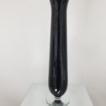 Black Trumpet Vase